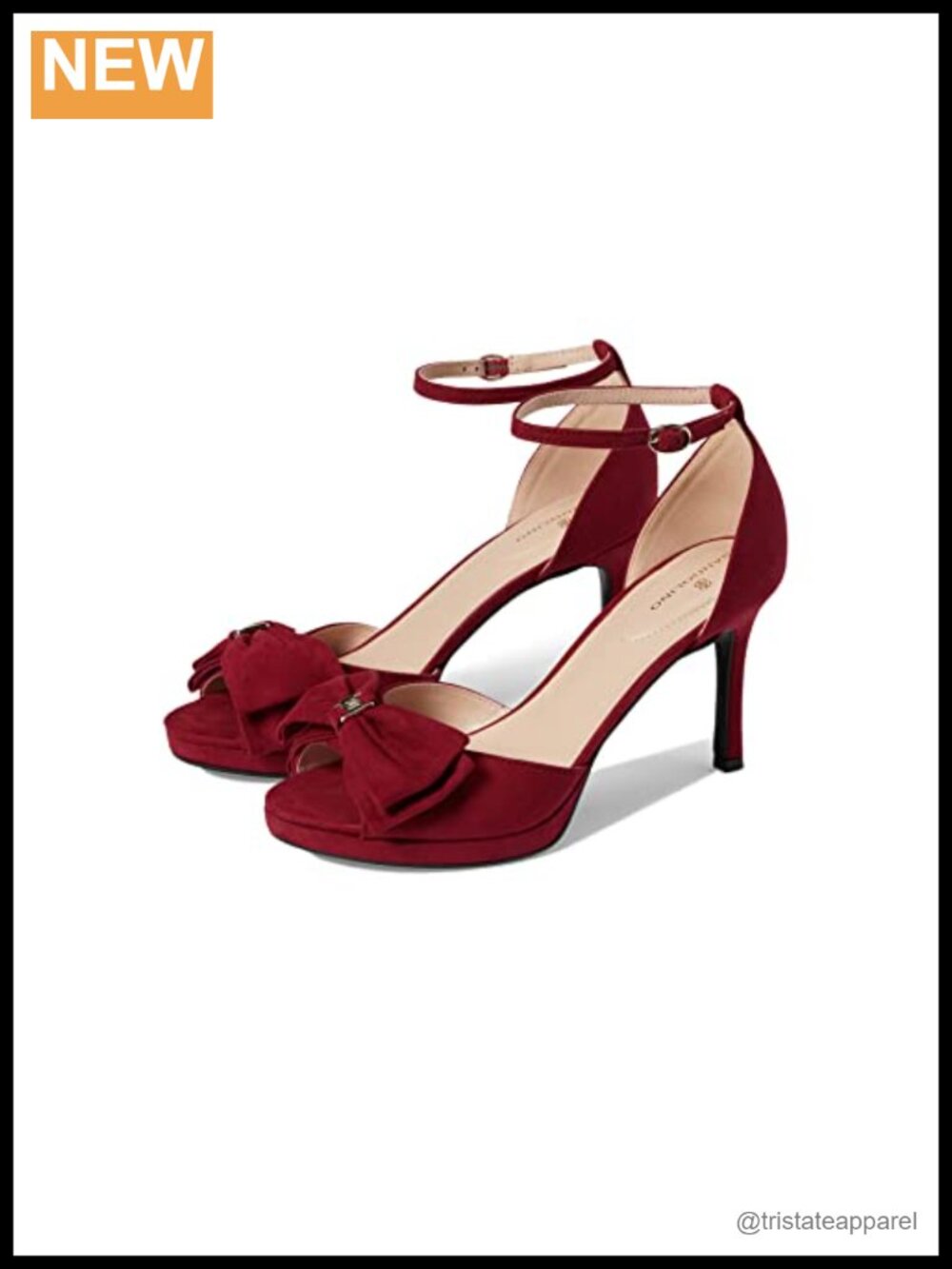 Womens Stiletto Heeled Dress Sandals Ankle Strap Buckle Open Toe Formal Evening